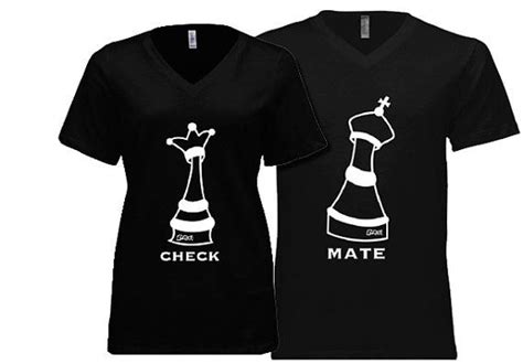 Check spelling or type a new query. Couple T-shirt - his and hers, Check Mate Chess theme ...