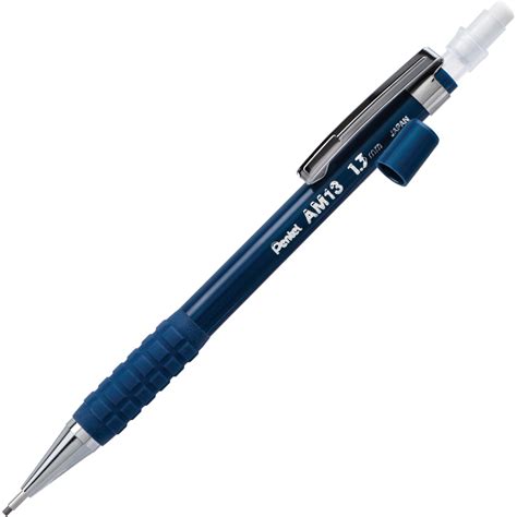 Mechanical writing devices are almost the same long as wooden ones or may be a bit smaller. Pentel PROGear 1.3mm Mechanical Pencil - 1.3 mm Lead ...