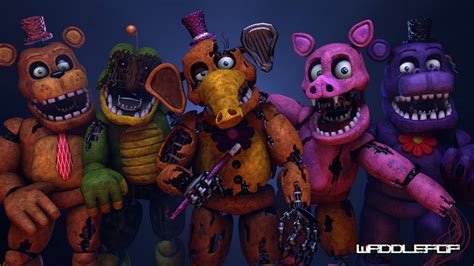 Withered Mediocre Melodies Generations Speedart By Witheredfnaf On