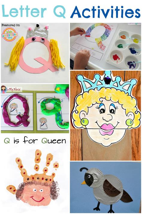 15 Quirky Letter Q Crafts And Activities Kids Activities Blog
