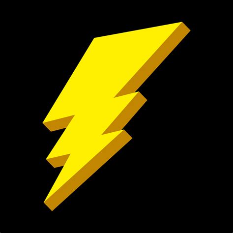 Lightning Bolt Icon 540246 Vector Art At Vecteezy