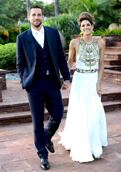 Zachary Levi And Missy Peregrym Celebrity Weddings 2014 Us Weekly