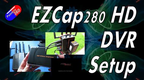 Ezcap280 Hdmi Hd Recorder With The Connex Prosight Hd Fpv System Youtube