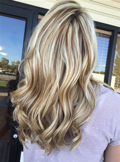 Blonde hair with chocolate highlights. Stunning Ice Blonde And Chocolate Brown Lowlights | Blonde ...