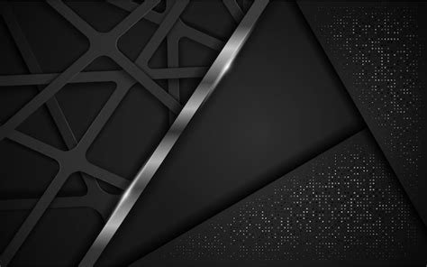 Premium Vector Modern Abstract Dark Background