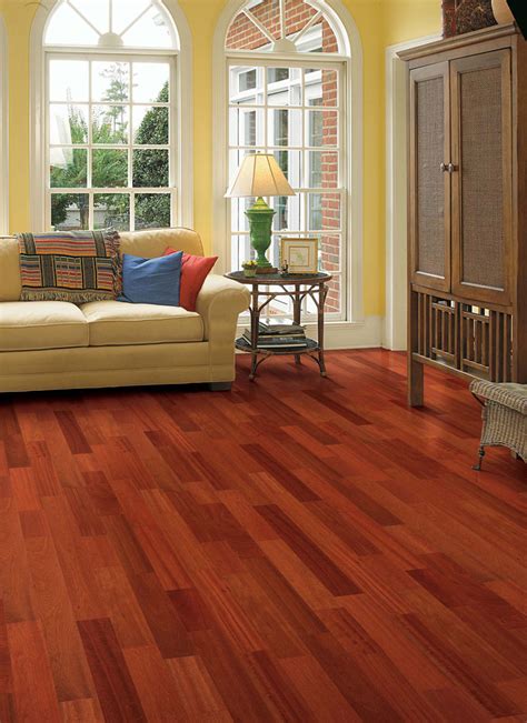 Hardwood Floor Profiles Brazilian Cherry — Plus Hardwood Flooring