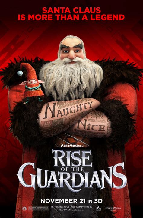When an evil spirit known as pitch lays down the gauntlet to take over the world, the immortal guardians must join forces for the first time to protect the hopes, beliefs and imagination of children all over the world. New RISE OF THE GUARDIANS Character Posters - FilmoFilia