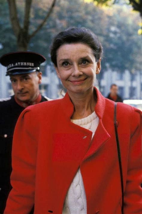 Audrey Hepburn In Paris France October 1985 Photo By Othoniel