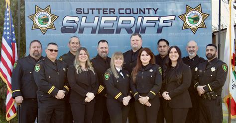 Management Staff Sutter County Sheriff Ca