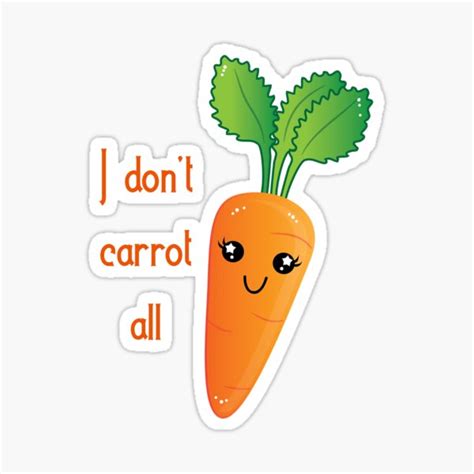 Carrot Sticker For Sale By Amaia7 Redbubble