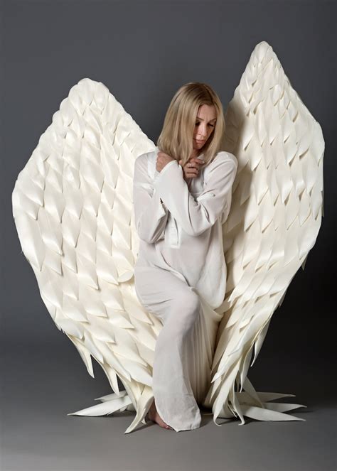 Angel Wings Costume White Angel Wings Adult Victoria Secret Etsy
