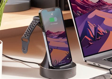 The 2 In 1 Case Mate Fuel Charging Stand For Iphone And Apple Watch Is