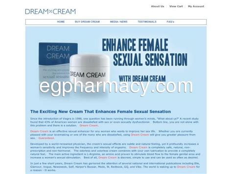 Sex Cream To Intensify And Increase Female Orgasms Dream Cream