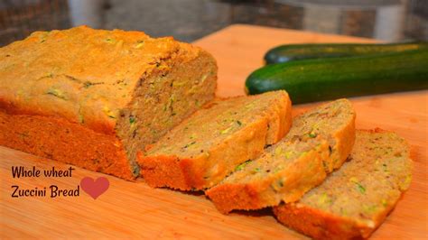 Take wheat flour, flour, brown sugar, salt, baking soda and cinnamon powder in a bowl and whisk well. Whole wheat zucchini bread ll Cooking for soul - YouTube