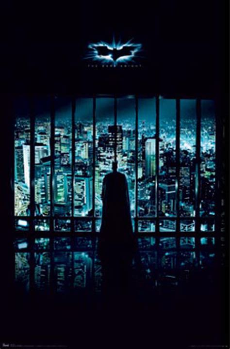 Batman The Dark Knight Gotham City Poster Sold At