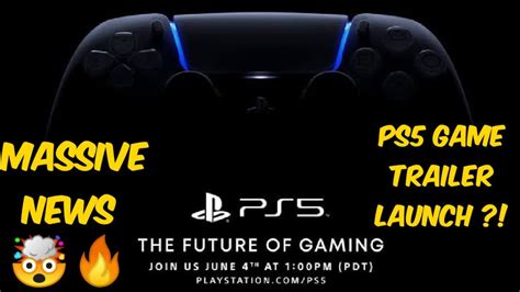 Playstation 5 Massive Announcement Ps5 Game Trailer Launch Date