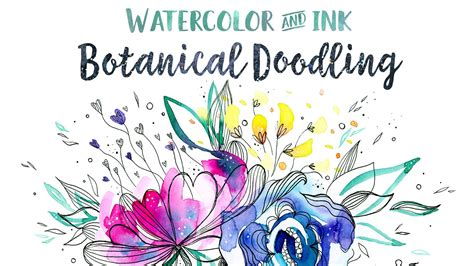 Easy Doodling And Painting Fun Create Gorgeous Botanical And Floral