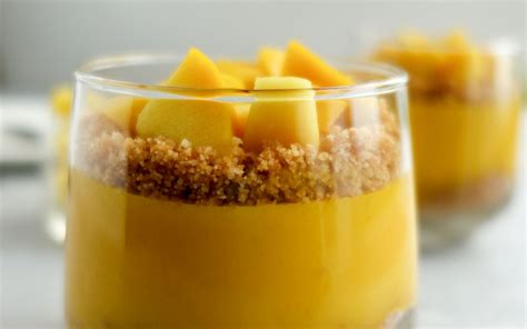 Quick Mango Pudding For Two Kitchen Thrills