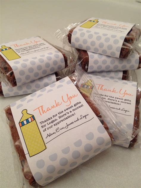 Check spelling or type a new query. Fairytale Brownies Baby Shower Gift Favor idea - Thank ...