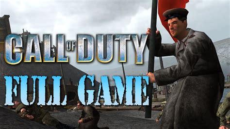 Call Of Duty 1 Full Game Walkthrough Youtube
