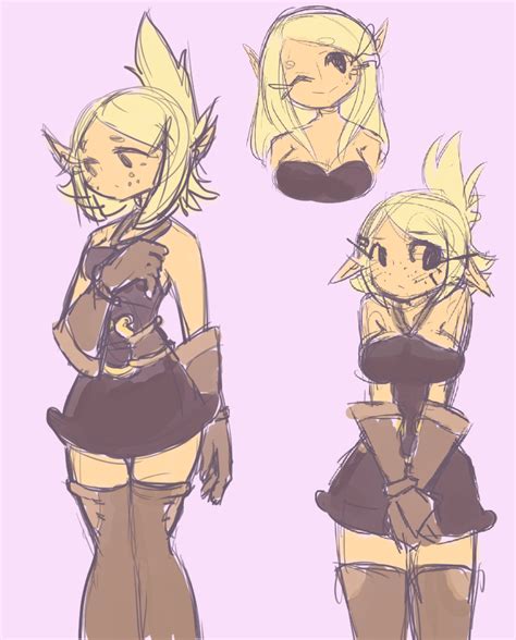 Evangeline From Wakfu~ Concept Art Characters Fantasy Character