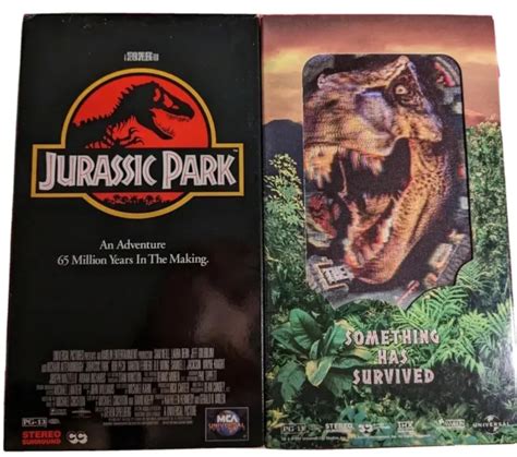 Jurassic Park Lost World Vhs Bundle Steven Spielberg Classic