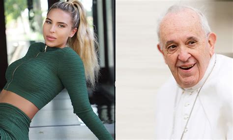Im Going To Heaven Says Brazilian Model After Popes Instagram