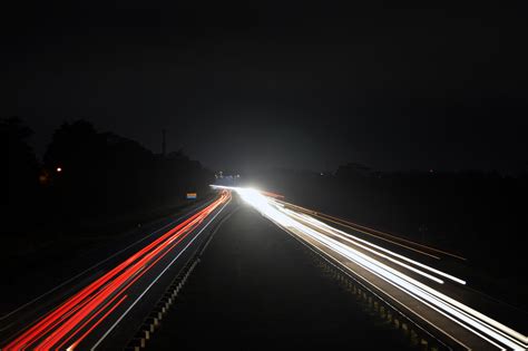 Free Images Highway Freeway Night Sky Light Darkness