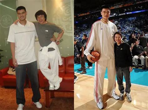 Yao Ming Next To Wife