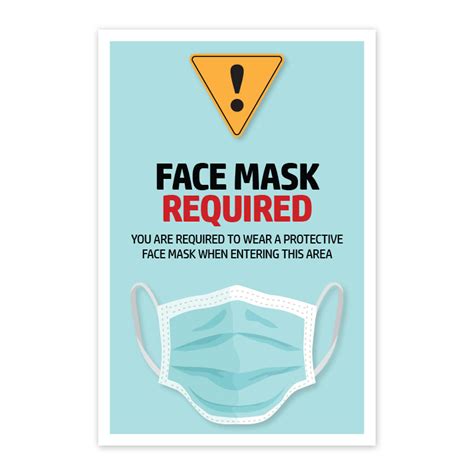 Masks required signs are a great reminder that everyone in your facility must wear a face mask or face covering to prevent the spread of infectious diseases. Face mask required A-frame Sandwich Board Sign