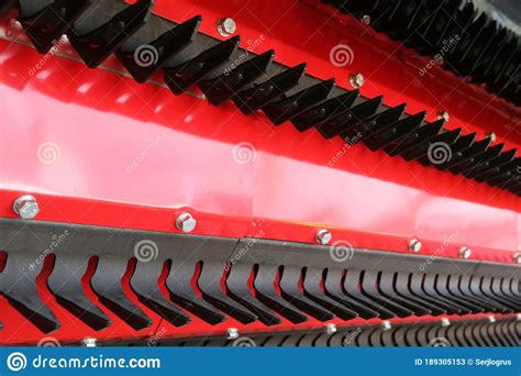 Reapers Combine Harvester Stock Image Image Of Harvest 189305153