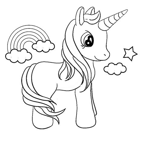 Ausmalbild einhorn fabelwesen einhorner unicorn. Einhorn Ausmalbilder Kostenlos Drucken. 7 Bilder - Kinder ...