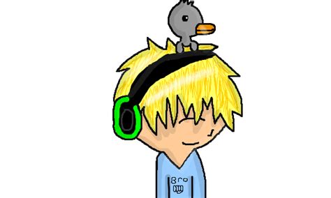 Pewdiepie And A Duck By Lorenklng On Deviantart