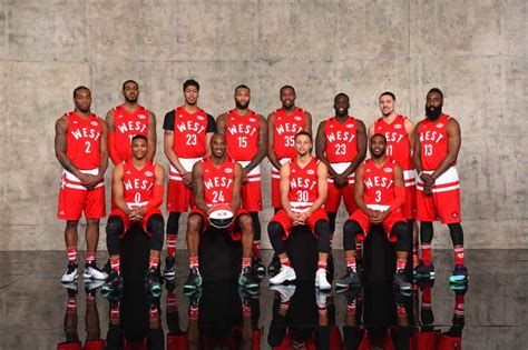 2016 Nba Western Conference All Stars All Star Nba Pictures Nba West
