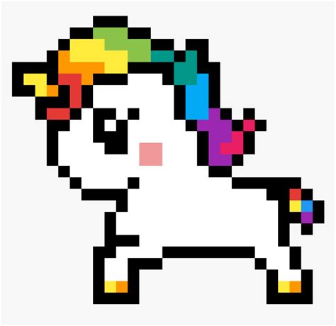 Cute Unicorn Pixel Art Grid Pixel Art Grid Gallery