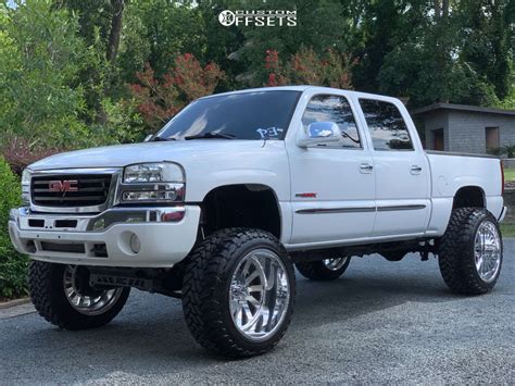 2006 Gmc Sierra 1500 With 24x14 73 American Force Burnout Ss And 3713