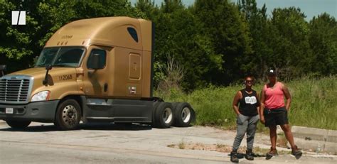 lesbian in a truck