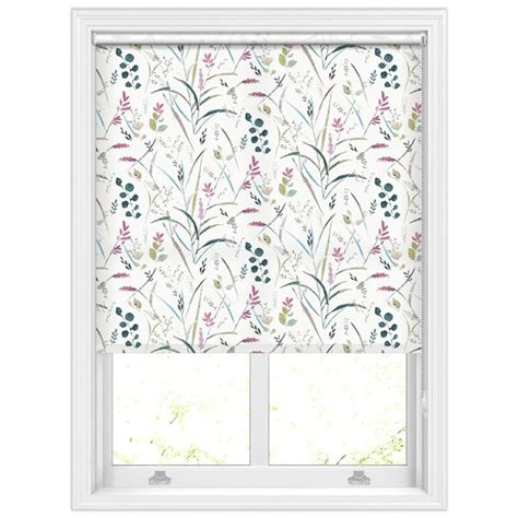 Floria Spring Contemporary Wild Meadow Patterned Roller Blinds