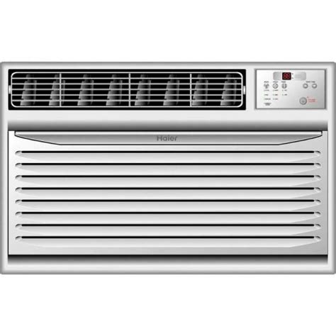 Amana ah093g35ax 8700 btu 9.8 ceer, 9.9 eer window air conditioner with heat pump. Haier HTWR08XCK 8,000 BTU Thru The-Wall Air Conditioner ...