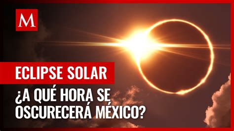 A Esta Hora Se Oscurecerá En México Con El Eclipse Solar Grupo Milenio