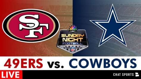 49ers Vs Cowboys Live Streaming Scoreboard Free Play By Play