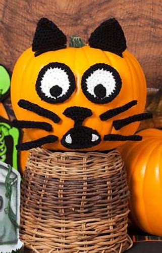 Ravelry Spooky Cat Pumpkin Pattern By Nancy Anderson