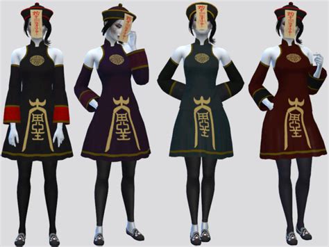 Jiangshi Outfit F By Mclaynesims At Tsr Sims 4 Updates