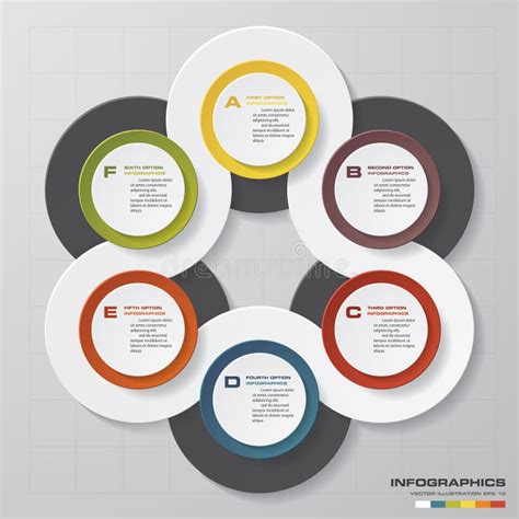 Elemente Infographics Schritte Der Zusammenfassung 5 Auch Im Corel