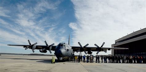 Ac 130w Visits Robins Air Force Base Depot Maintenance Workers