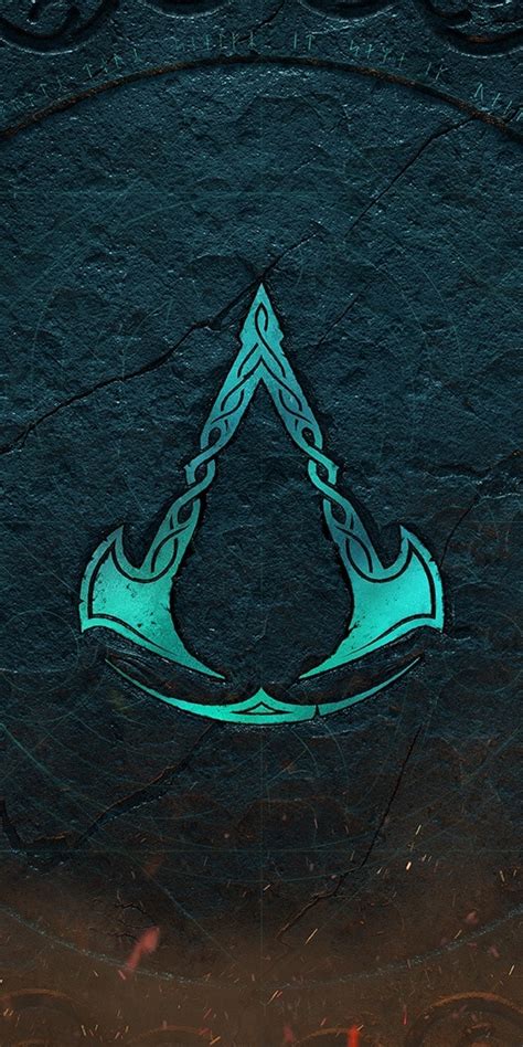1080x2160 Assassins Creed Valhalla Logo One Plus 5thonor 7xhonor View