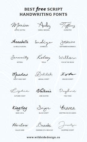 In the age of social media and smartphones, probably, there are people, who have never heard about handwritten letters. Best Free Script Handwriting Fonts | Zukünftige Projekte ...