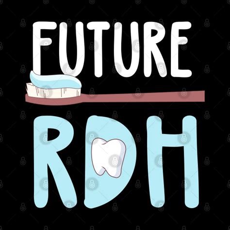 Future Rdh Registered Dental Hygienist Dental Hygienist Pillow