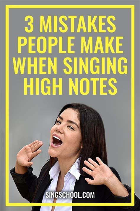 Learn how to execute this technique properly here! Pin on How to Sing High Notes + How to Hit High Notes