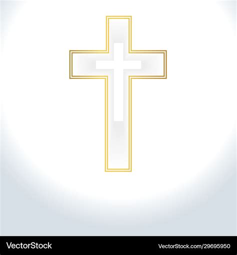 Abstract Cross Background Royalty Free Vector Image